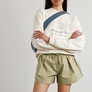 NINETY PERCENT Hudson Cotton Poplin Shorts Size XS